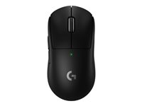 Logitech G PRO X SUPERLIGHT 2 - Hiiri - optinen - 5 painiketta - langaton - 2.4 GHz - USB Logitech LIGHTSPEED -vastaanotin - musta 910-006631