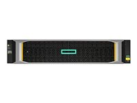 HPE Modular Smart Array 2060 10GbE iSCSI SFF Storage - Kiintolevyasemaryhmä - 0 Tt - 24 telineet (SAS-3) - iSCSI (10 GbE) (ulkoinen) - telineasennettava - 2U R0Q76A