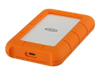 LaCie Rugged USB-C STFR5000800 - Kiintolevyasema - 5 Tt - ulkoinen (kannettava) - USB 3.1 Gen 1 (USB-C liitin) - sekä 2 vuoden tietojen palautuksen huoltosuunnitelma STFR5000800