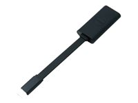 Dell - Verkkosovitin - USB-C - Gigabit Ethernet - musta - sekä 1 Year Basic Hardware Warranty Repair DBQBCBC064